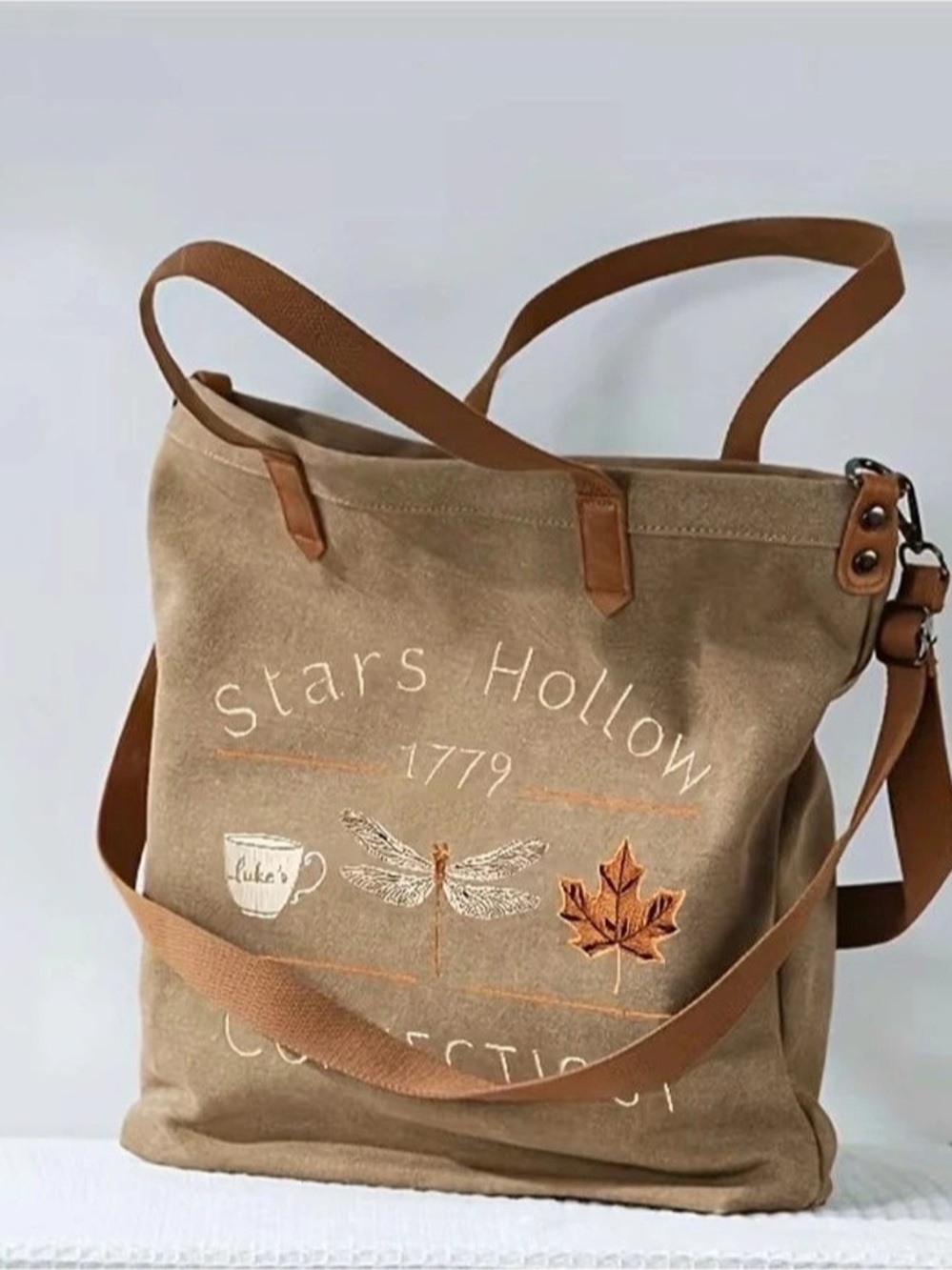 Gilmore Girls/ Stars Hollow Canvas Tote Bag! Super cute